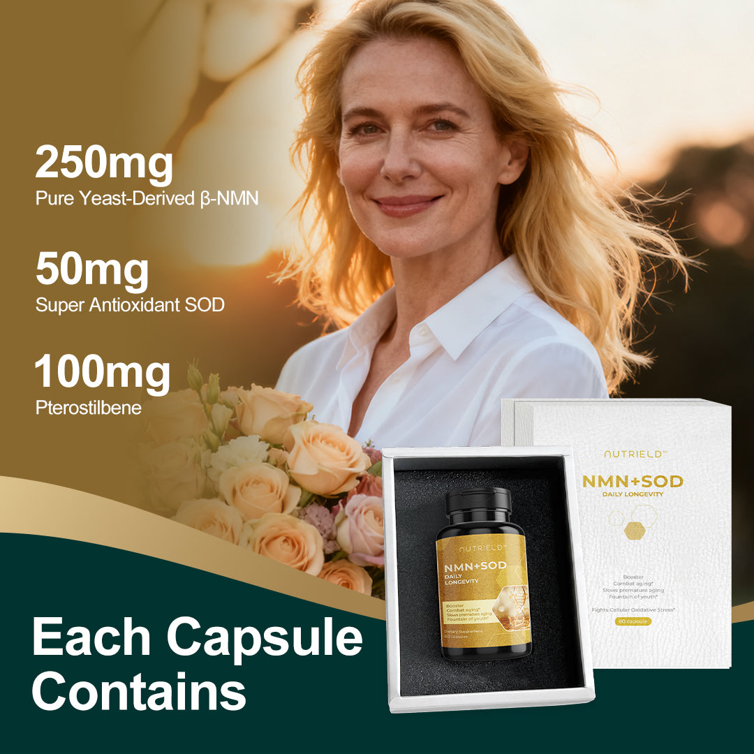 NMN+SOD 3-in-1 Natural Longevity Formula