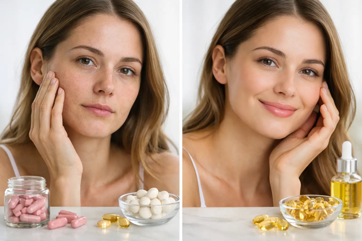 Beauty Supplement Before After: What Changes?