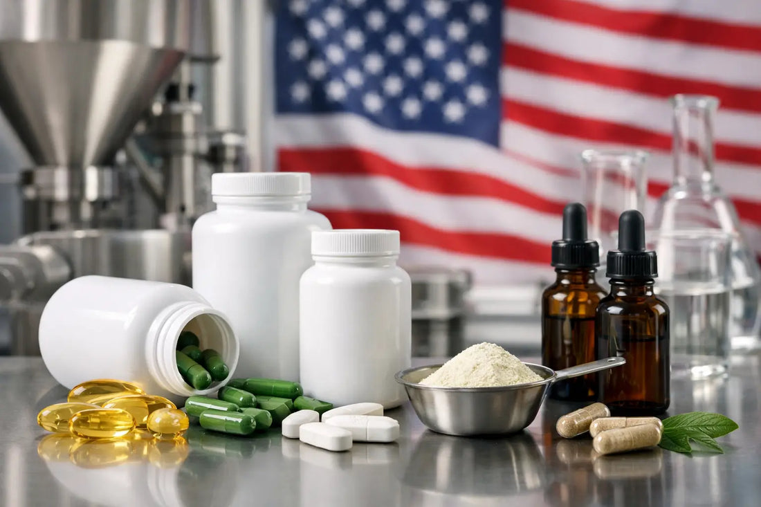 GMP Certified Supplements Made in USA