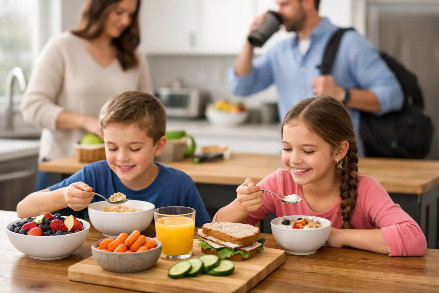Kids Nutrition Routine Example for Busy Families