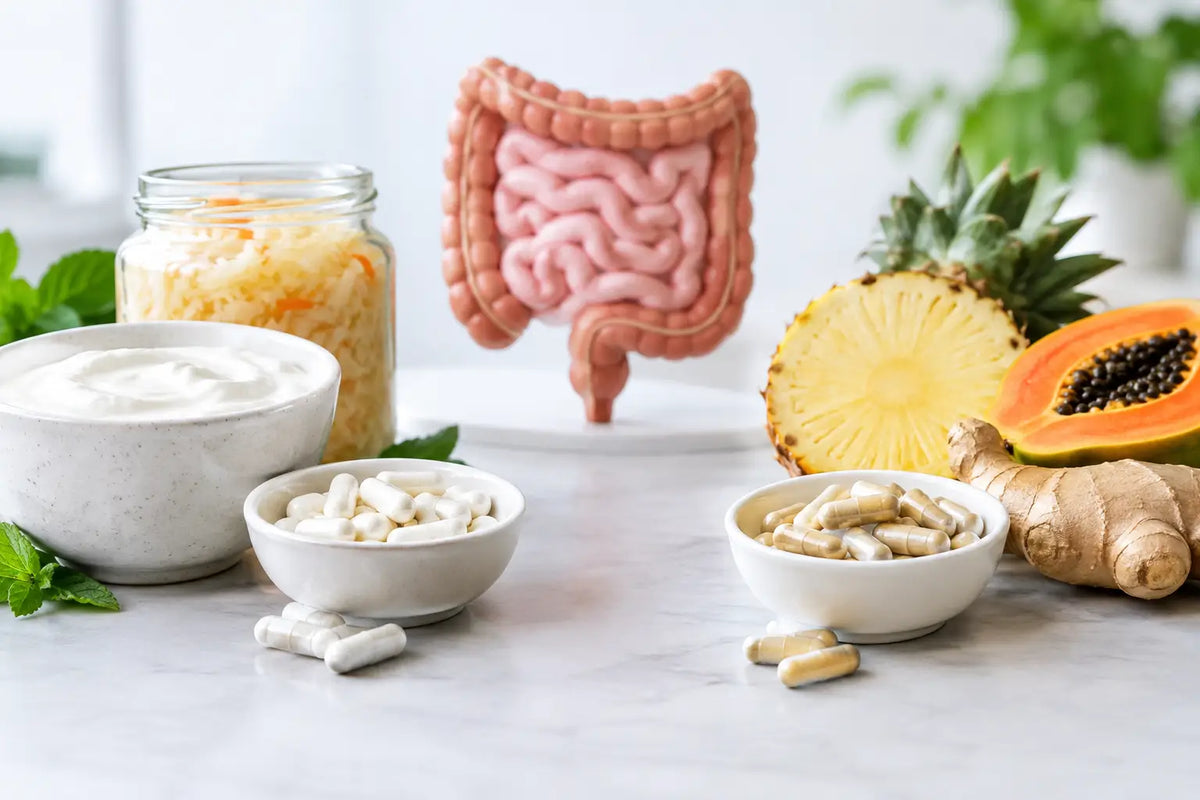 Probiotics Versus Digestive Enzymes: Which Helps?