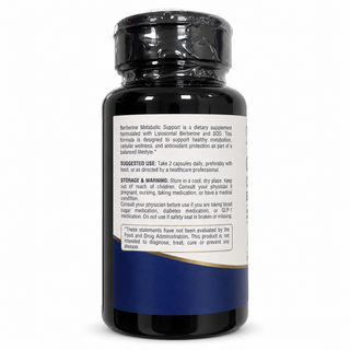 Suggested use and warnings bottle label