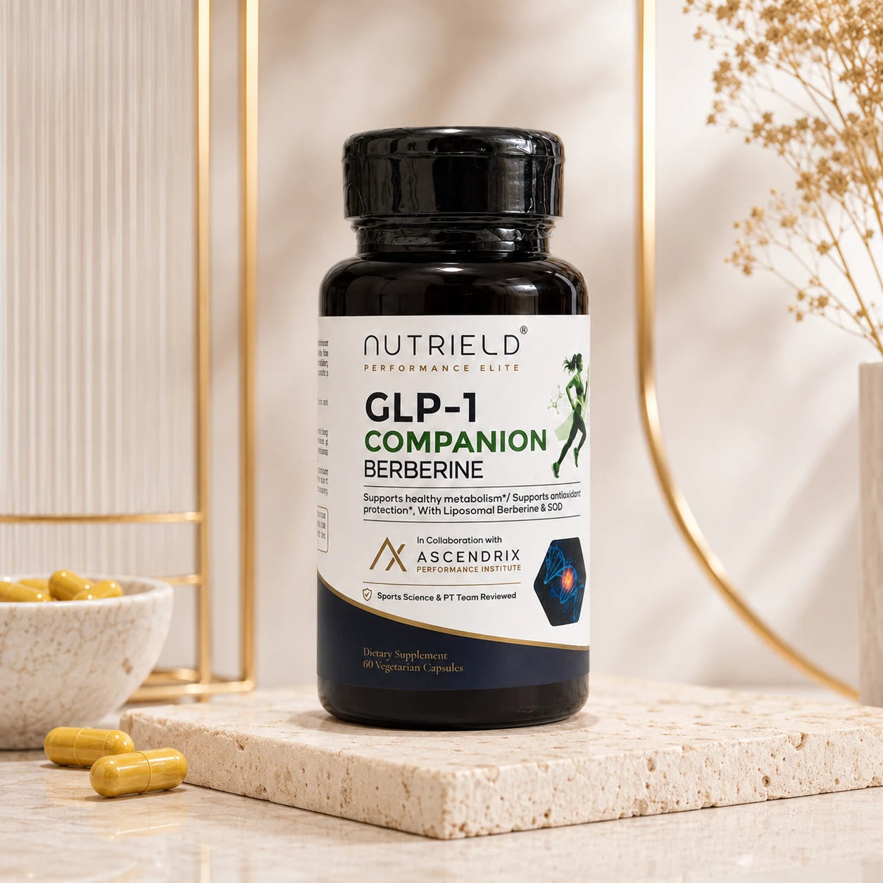 nuTRIELD® GLP-1 Companion Berberine + SOD